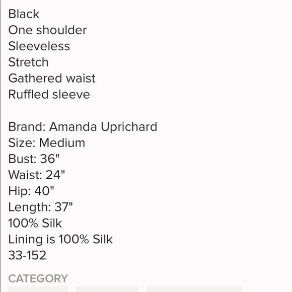 AMANDA UPRICHARD SILK DRESS - Picture 5 of 5